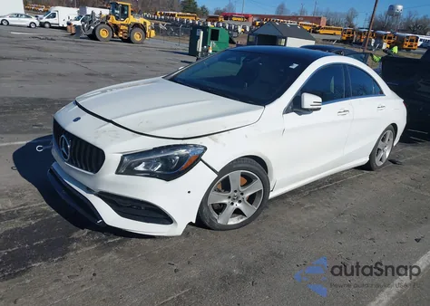 2019 Mercedes-Benz Cla 250 z USA, uszkodzony, nr VIN WDDSJ4EB8KN772233